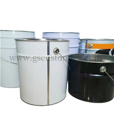 Сталеве відро з відкритою головкою